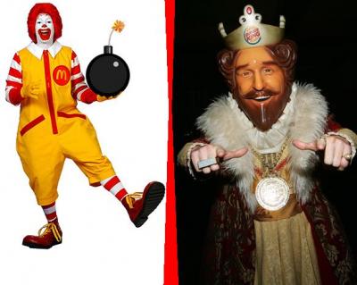 &iquest;McDONALDS O BURGUER KING?